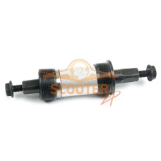 Каретка велосипедная B910BK 1.37"x24T R/L, 68мм x 127.5мм, под квадрат (болт) с подшипниками
